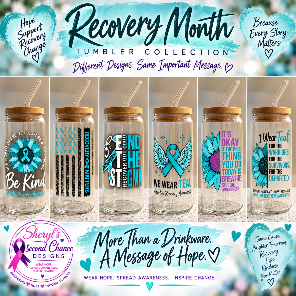 Recovery Month Tumbler