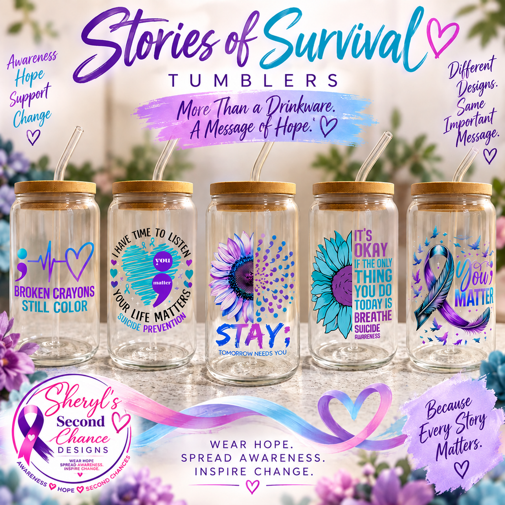 Suicide Awareness & Prevention Tumblers