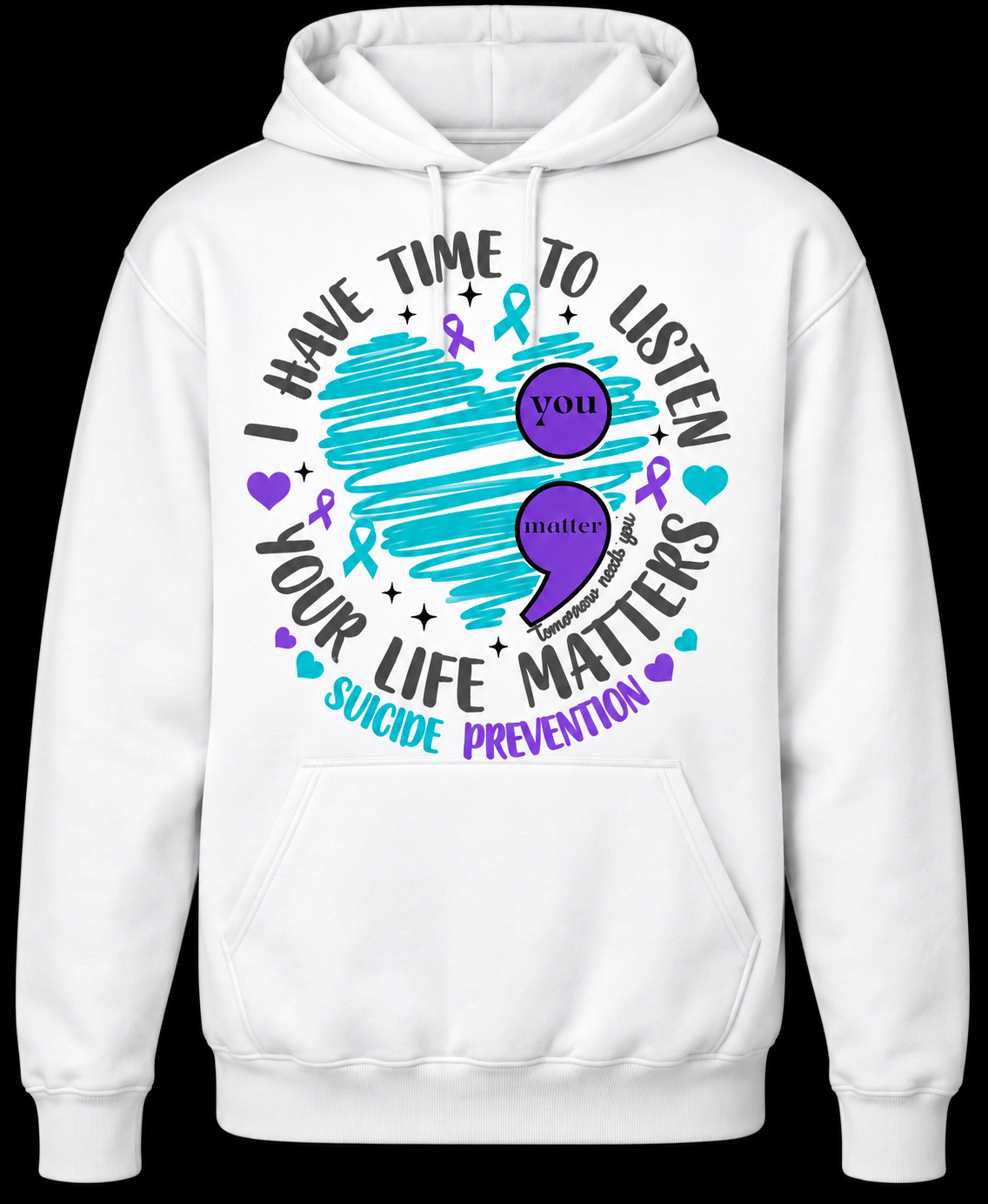 Suicide Awareness & Prevention Hoodies