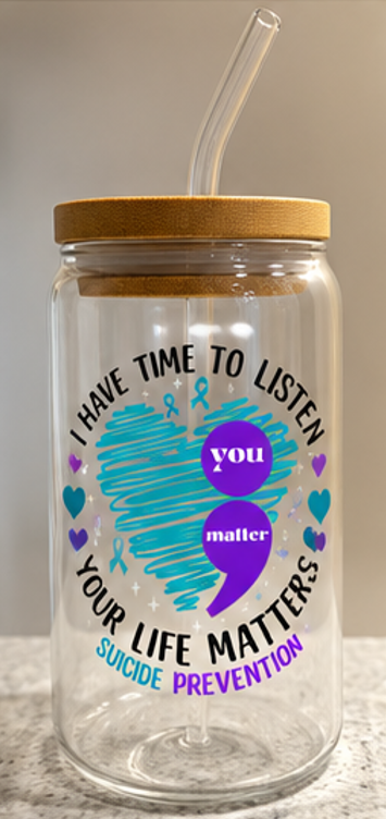 Suicide Awareness & Prevention Tumblers